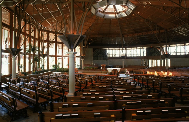 beautiful church benches